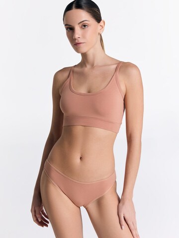 Albero Natur Slip 'Klassischer Bio-Baumwoll Damen Slip'‌‌‌‌‌ in Orange