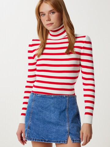 T-shirt Happiness İstanbul en rouge : devant