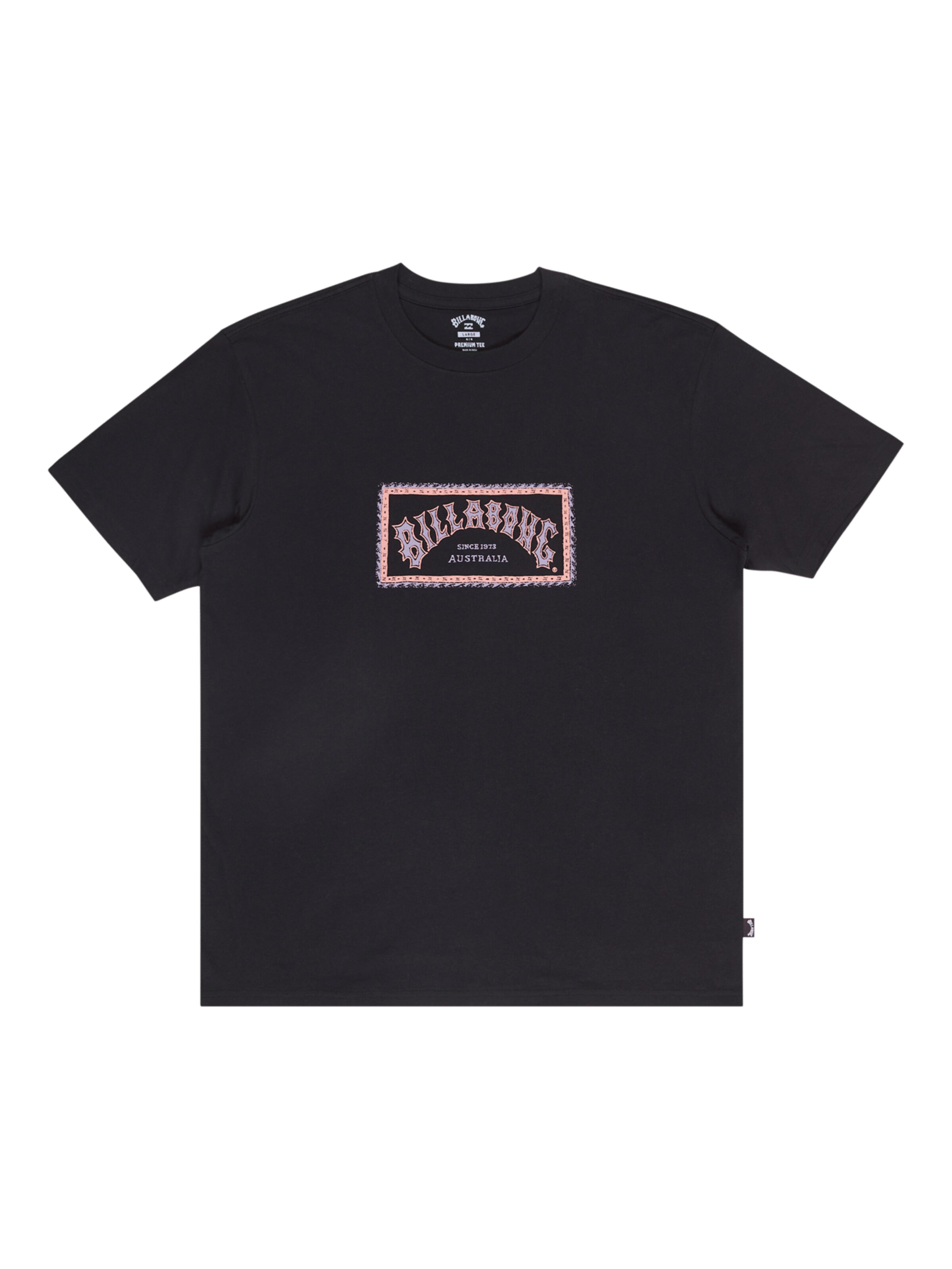 BILLABONG Shirt ' Arch Frame ' in Black: front