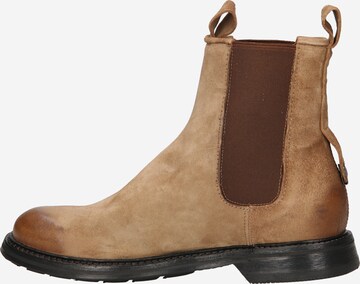 A.S.98 Chelsea boots 'DIVISION' i brun