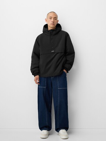Bershka Overgangsjakke i sort