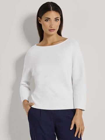 MADELEINE Pullover in Weiß: Vorderseite