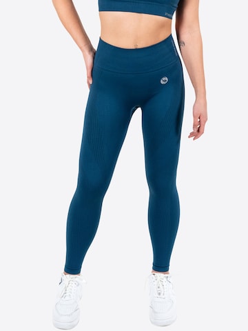 Skinny Pantalon de sport Stark Soul en bleu : devant