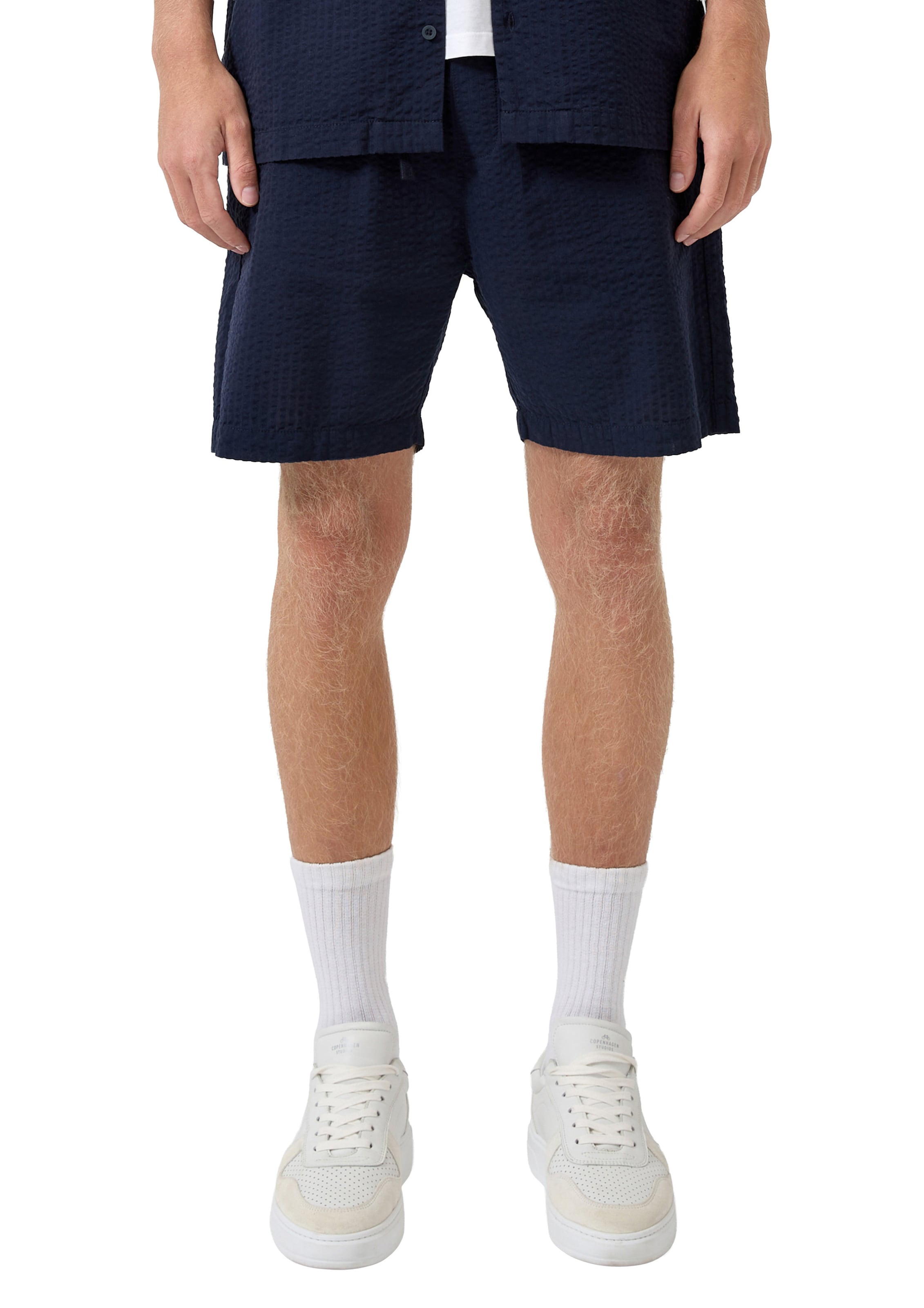 QS Regular Broek in Blauw
