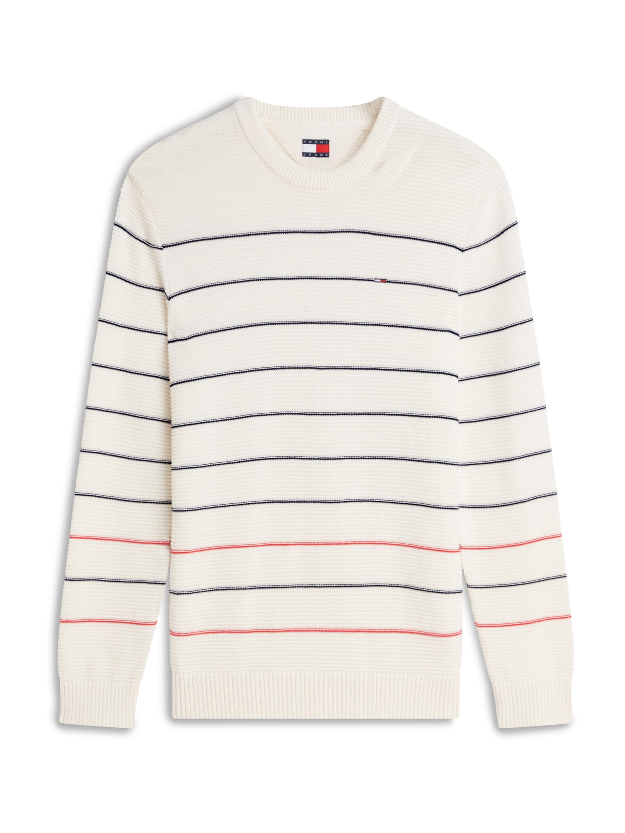 Tommy Jeans Kampsun, värv valge: eest vaates