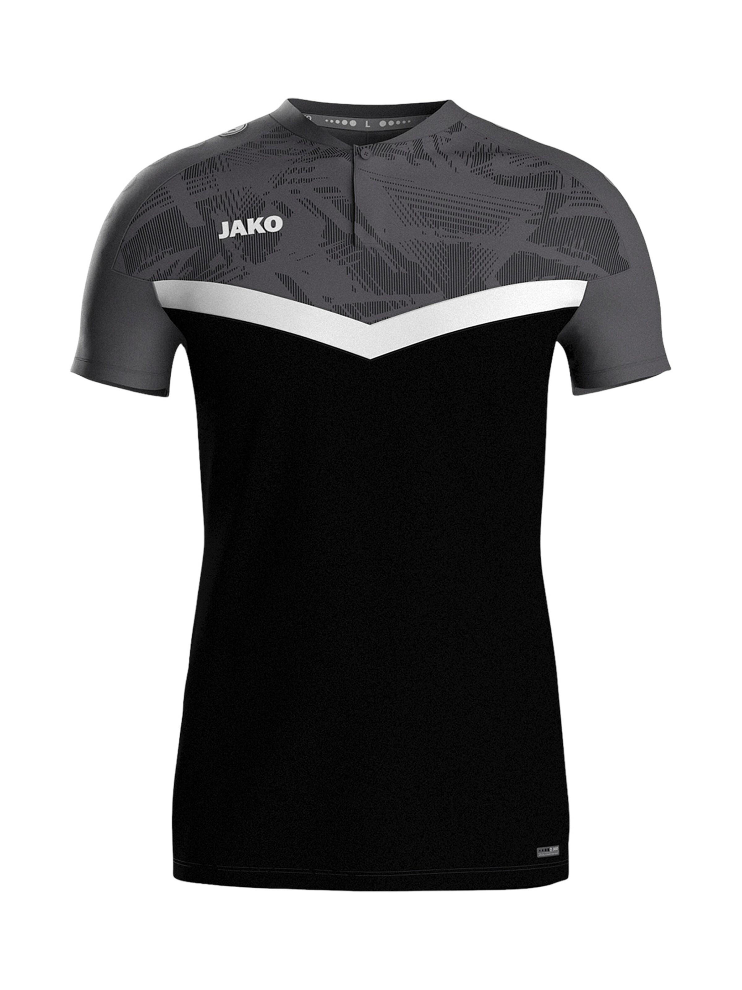 JAKO Funktionsshirt in Schwarz: Vorderseite