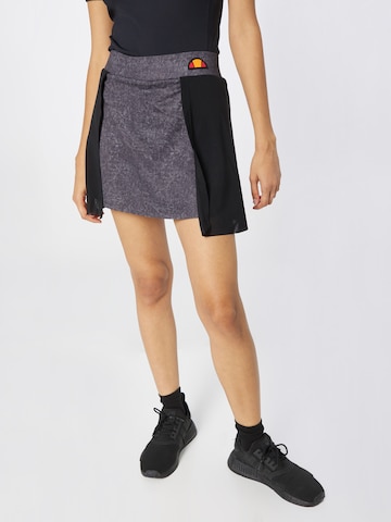 ELLESSE Athletic Skorts 'Firenze' in Black: front