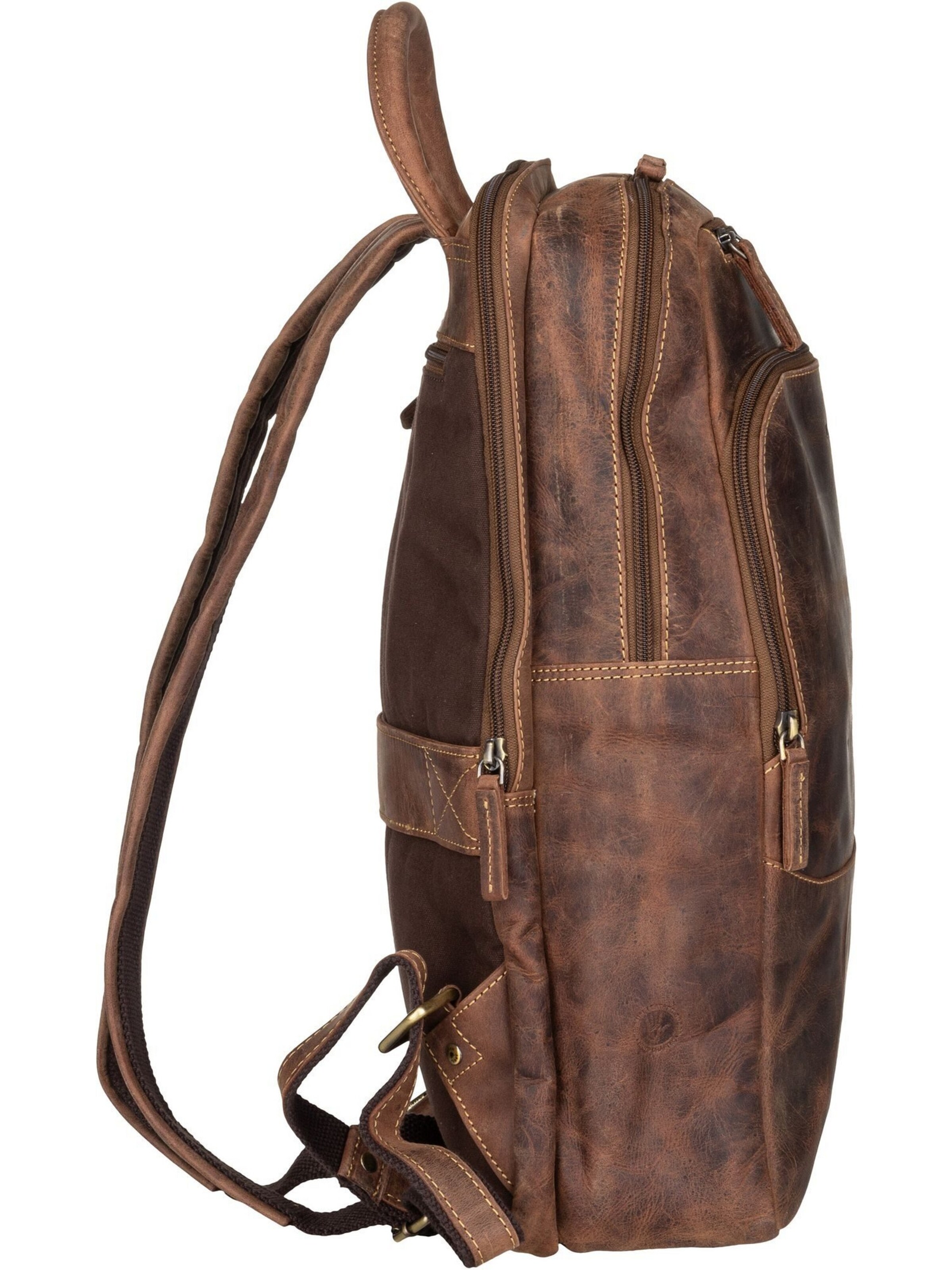 GREENBURRY Rugzak in Bruin