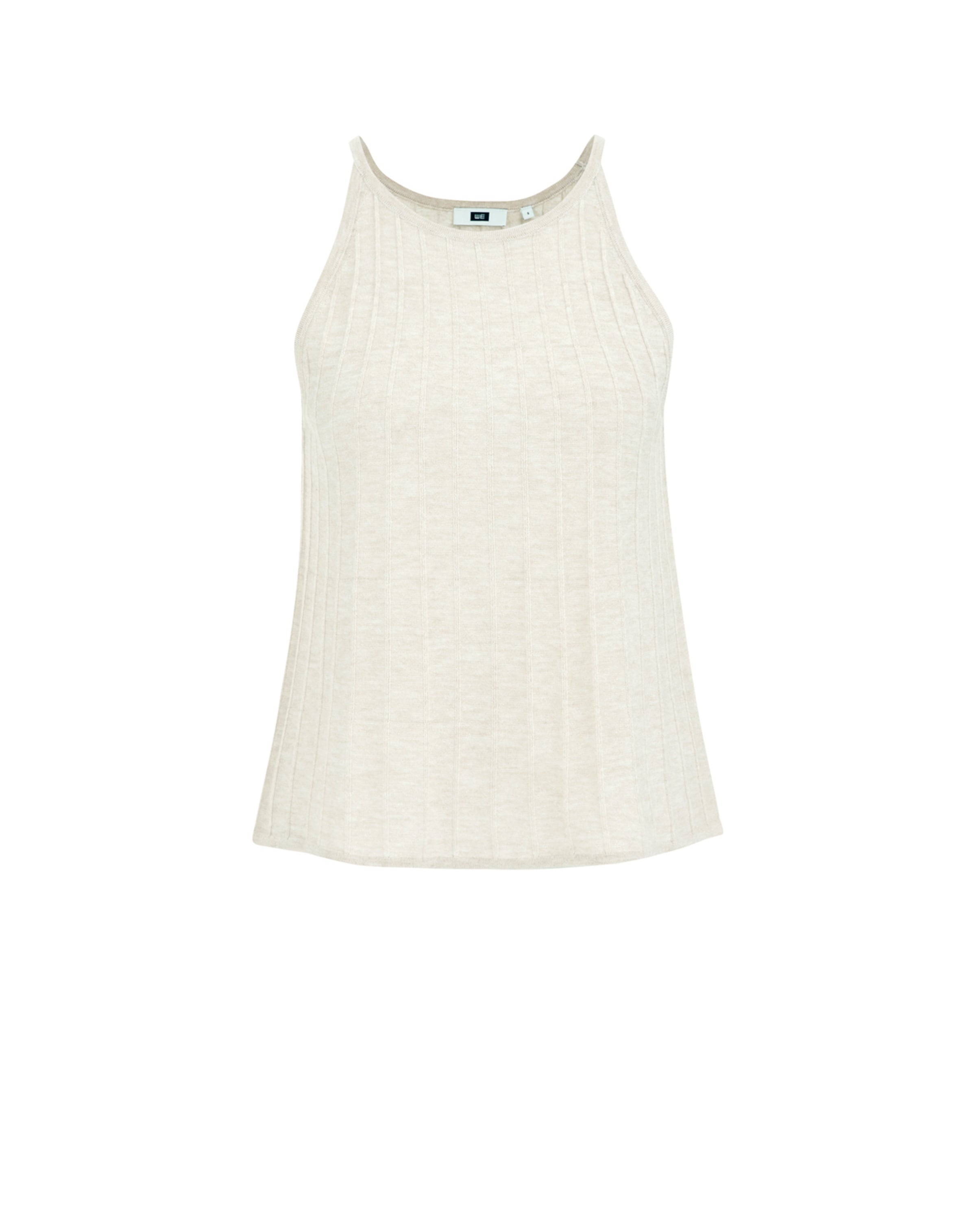 Top di WE Fashion in beige: frontale