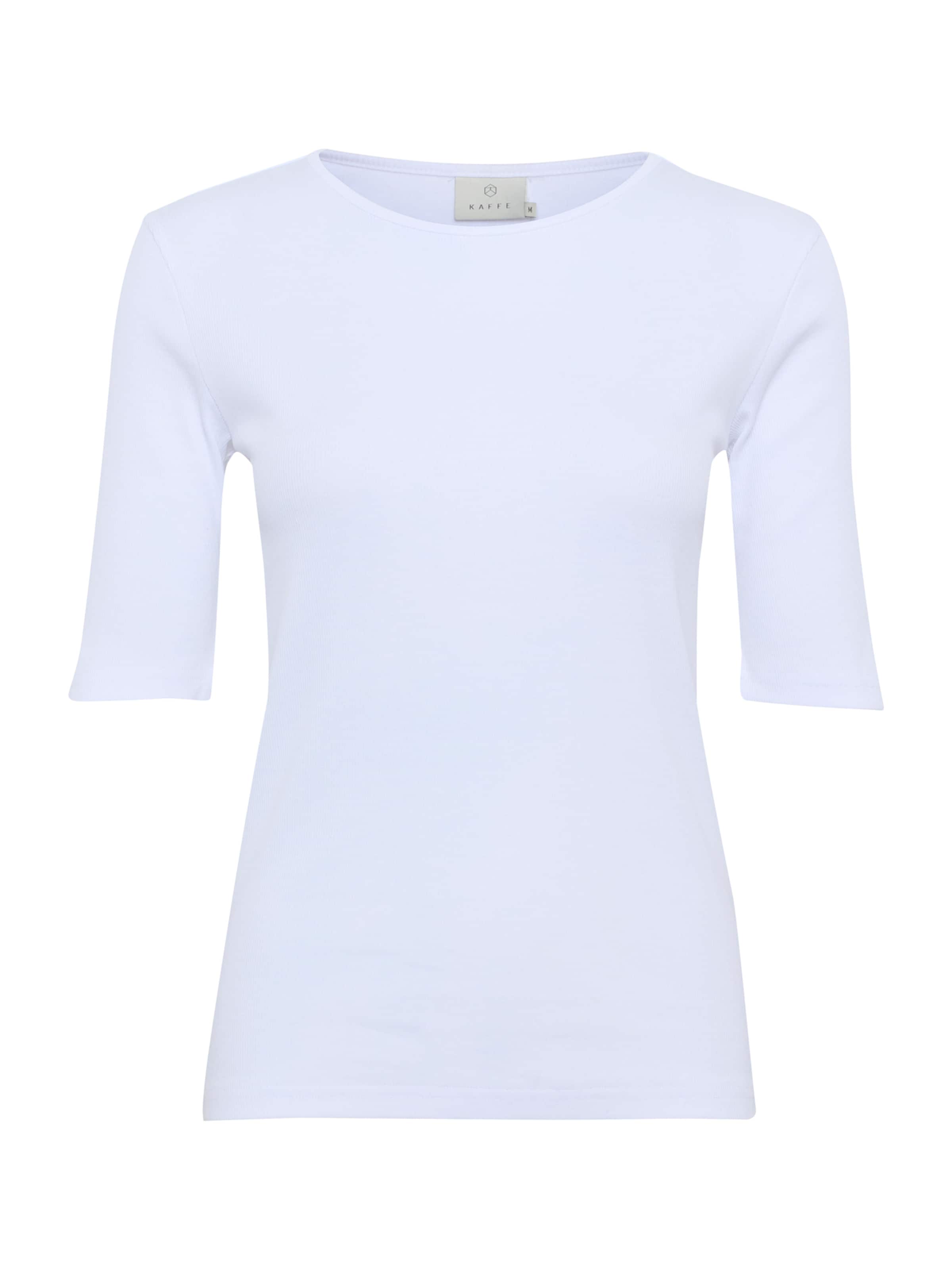 Kaffe Tričko 'Carna' – bílá: přední strana