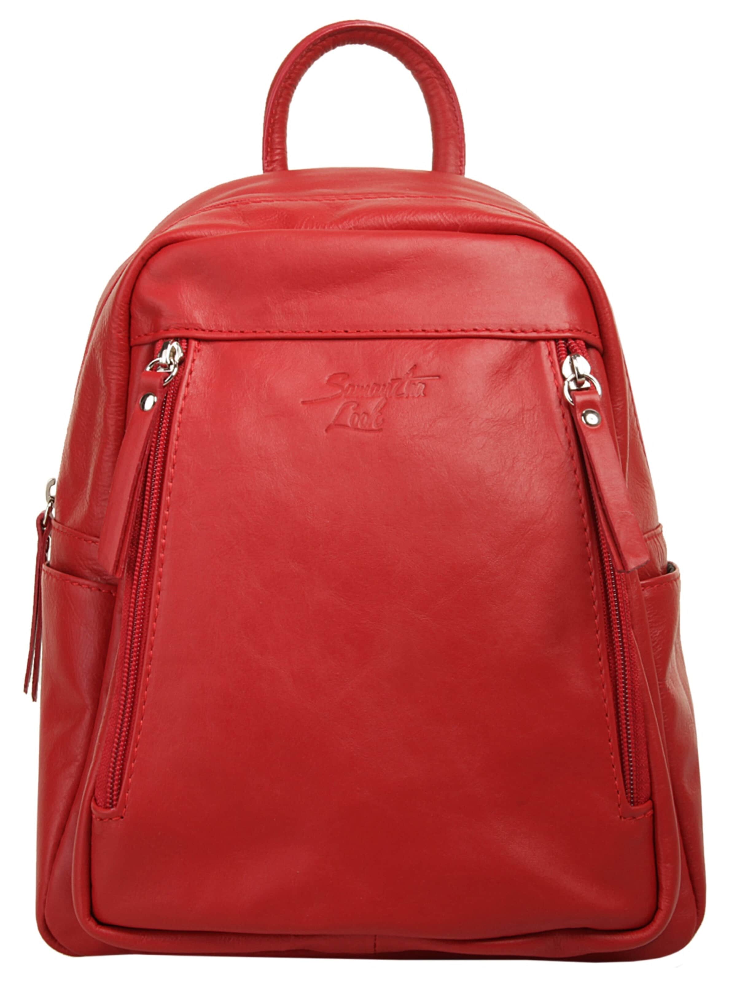 Samantha Look - Mochila en rojo: frente