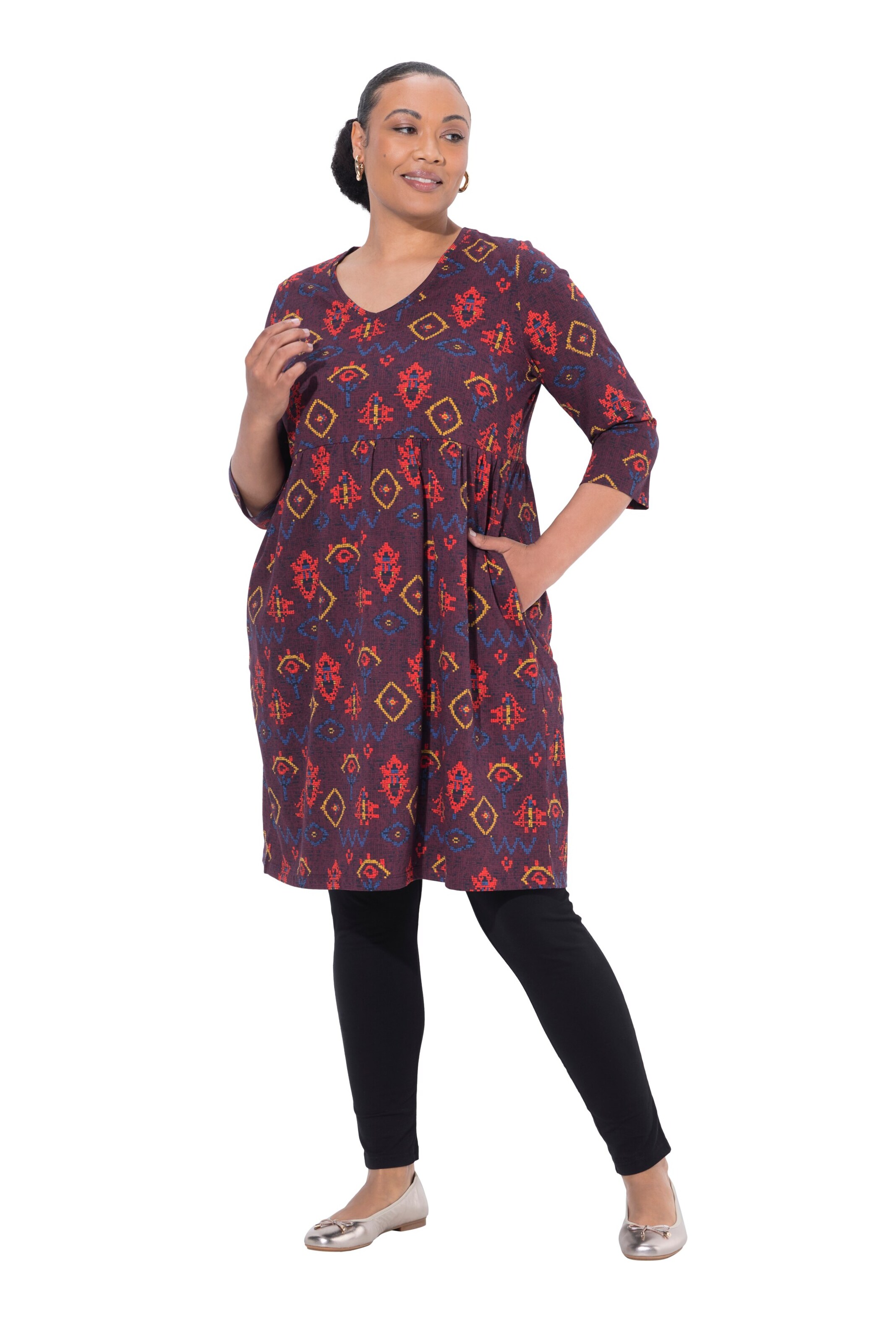 Ulla Popken Jurk in Rood