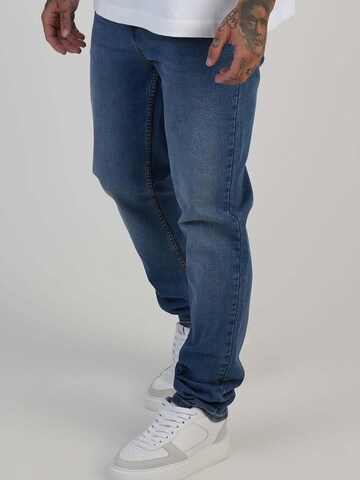 SikSilk Slim fit Jeans 'Slim Fit Jeans' in Blue
