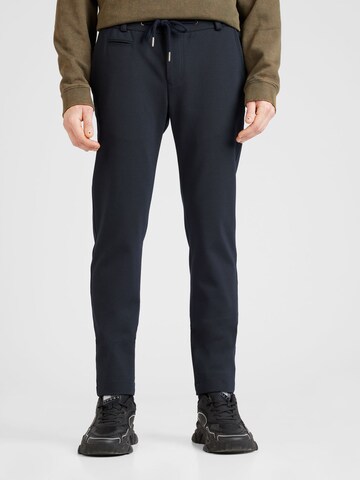 Regular Pantalon chino bugatti en bleu : devant