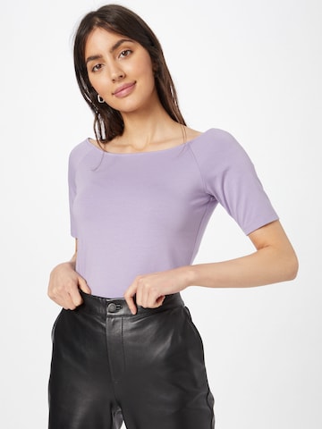 T-shirt 'Tansy' modström en violet : devant