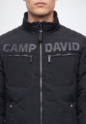 juoda CAMP DAVID Demisezoninė striukė