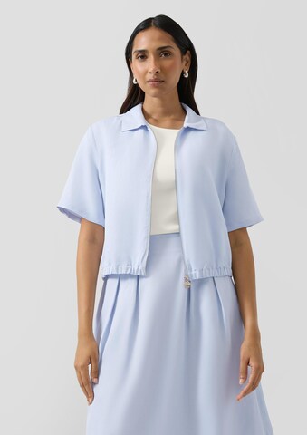 s.Oliver Bluse in Blau: Vorderseite