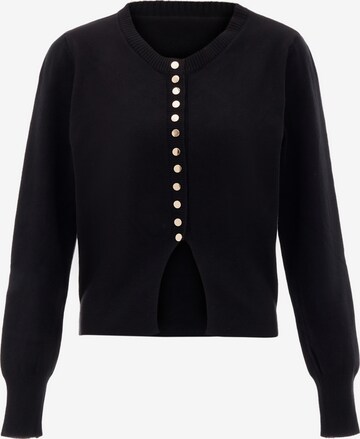 Cardigan NAEMI en noir : devant