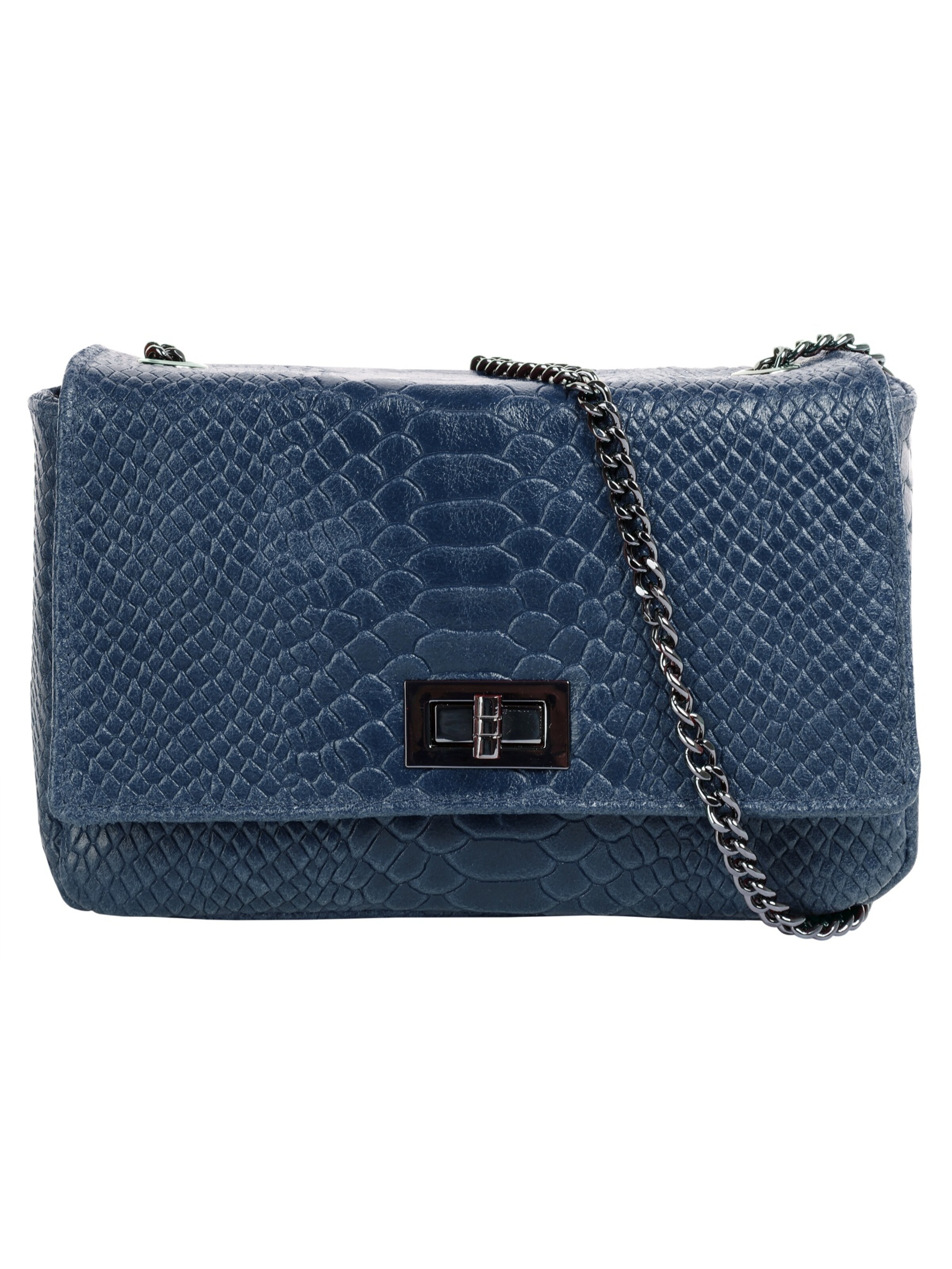 Sac à bandoulière Cluty en bleu : devant