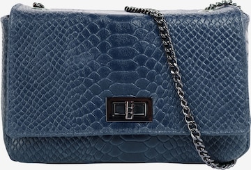 Sac à bandoulière Cluty en bleu : devant