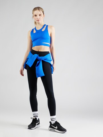 NIKE Bustier Sport-BH in Blau