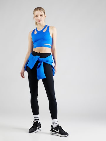 NIKE Bustier Sport bh in Blauw