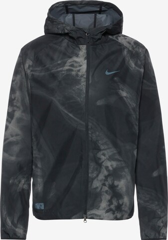 NIKE Sportjacke 'Dvn Flash' in Schwarz: predná strana