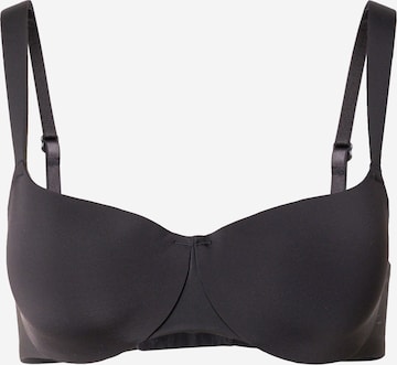 TRIUMPHBalkonet Grudnjak 'Body Make-Up Illusion' - crna boja: prednji dio