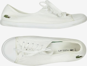 LACOSTE Sneaker 37,5 in Weiß: Vorderseite