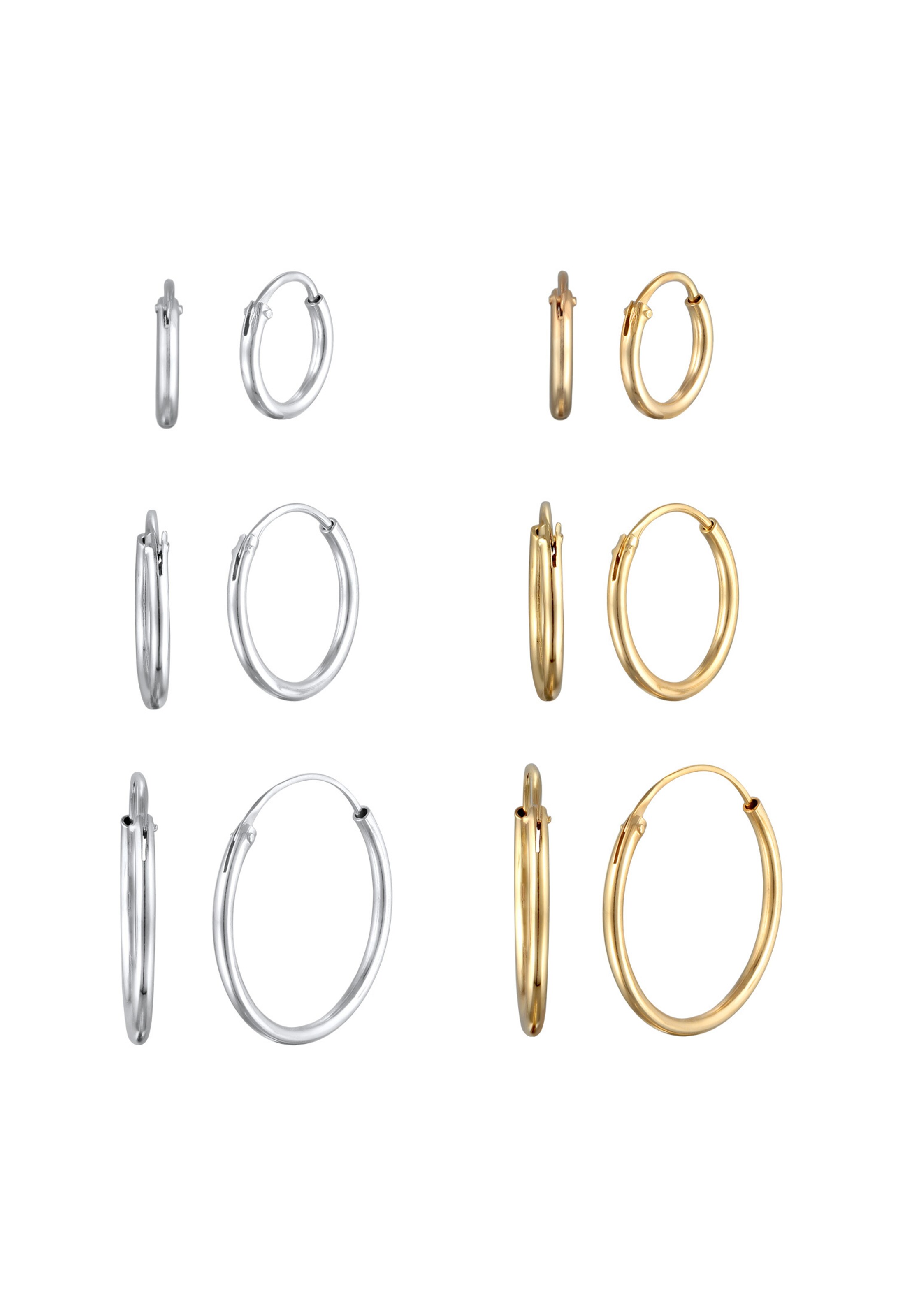 ELLI Zestaw biżuterii w kolorze złoty