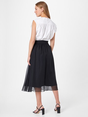 SAINT TROPEZ Skirt 'Coral' in Black