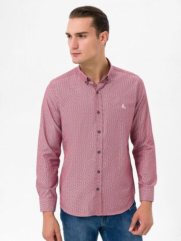 Daniel Hills Regular fit Srajca | rdeča barva