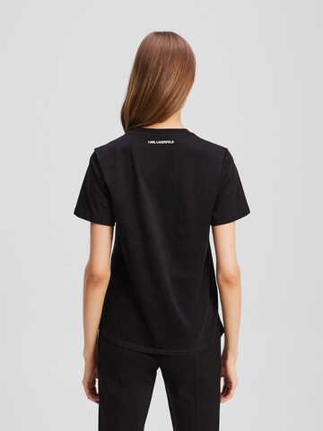 T-shirt 'Rue St-Guillaume' Karl Lagerfeld en noir