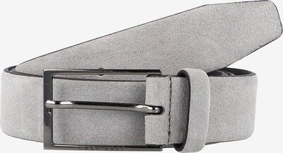 BOSS Casual Ceinture 'Calindo' en gris clair / argent, Vue avec produit