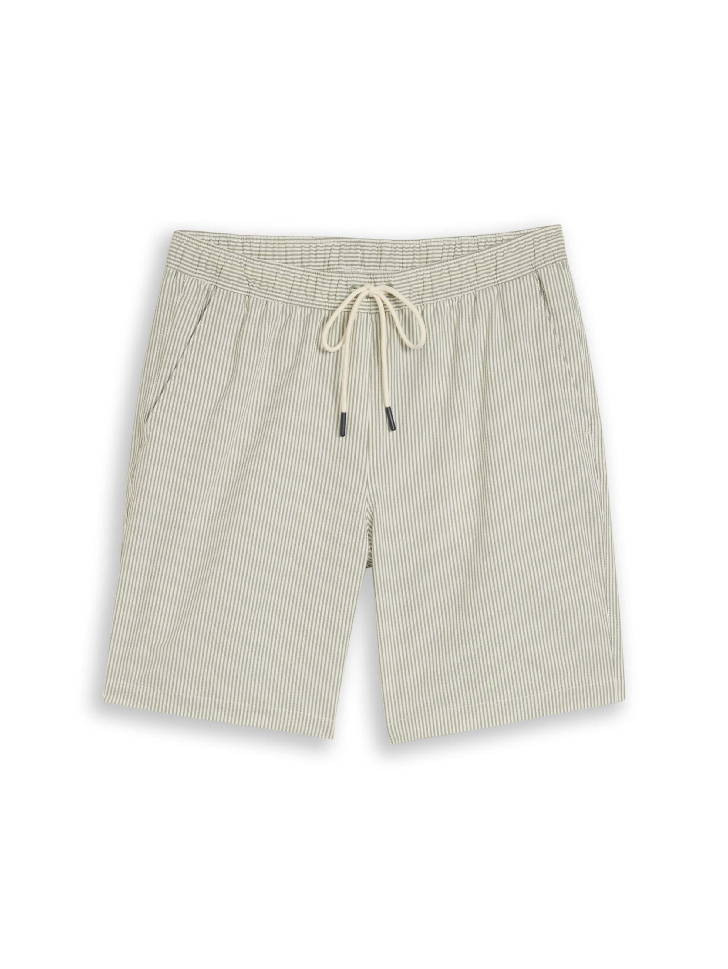 TOM TAILOR Shorts de bain en beige, Vue avec produit