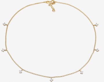 ELLI Halskette Choker, Kristall Kette in Gold