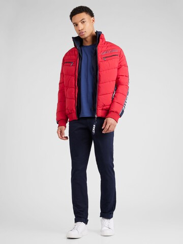 Veste d’hiver CAMP DAVID en rouge