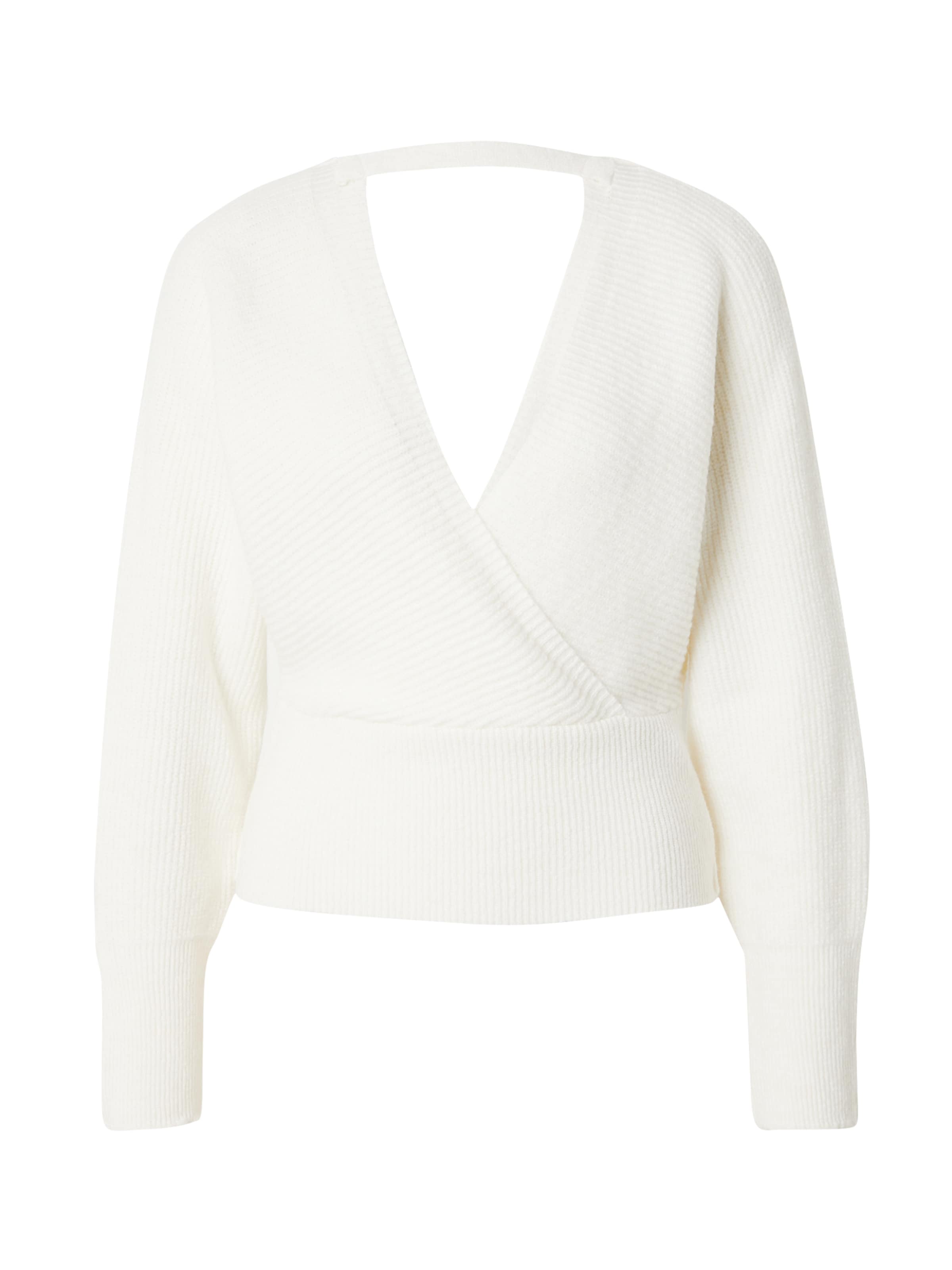 Pull-over 'Joaline' ABOUT YOU en blanc : devant