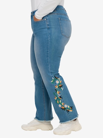 sheego by Joe Browns Boot cut Jeans in Blue