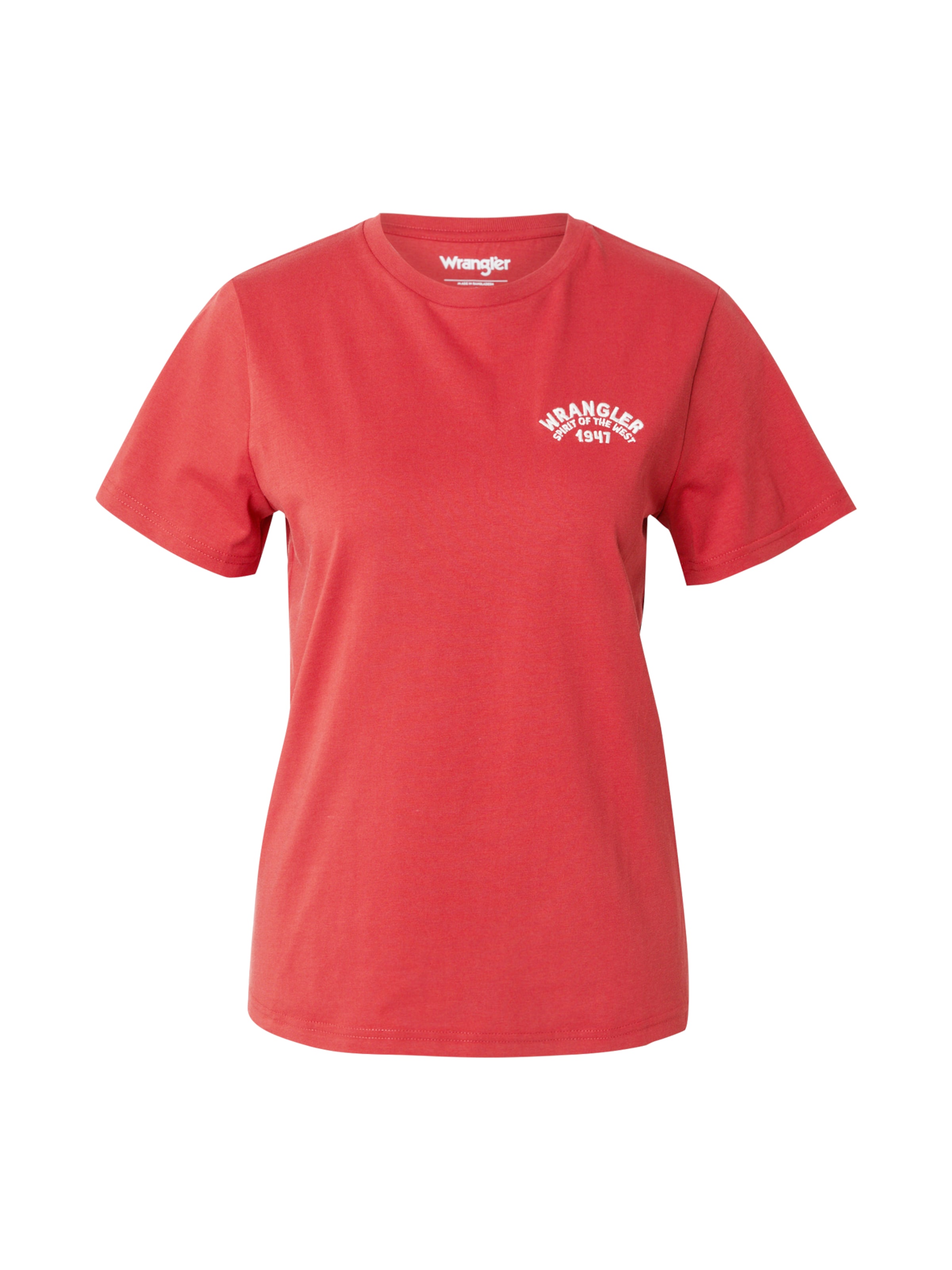 WRANGLER Póló - piros: elől