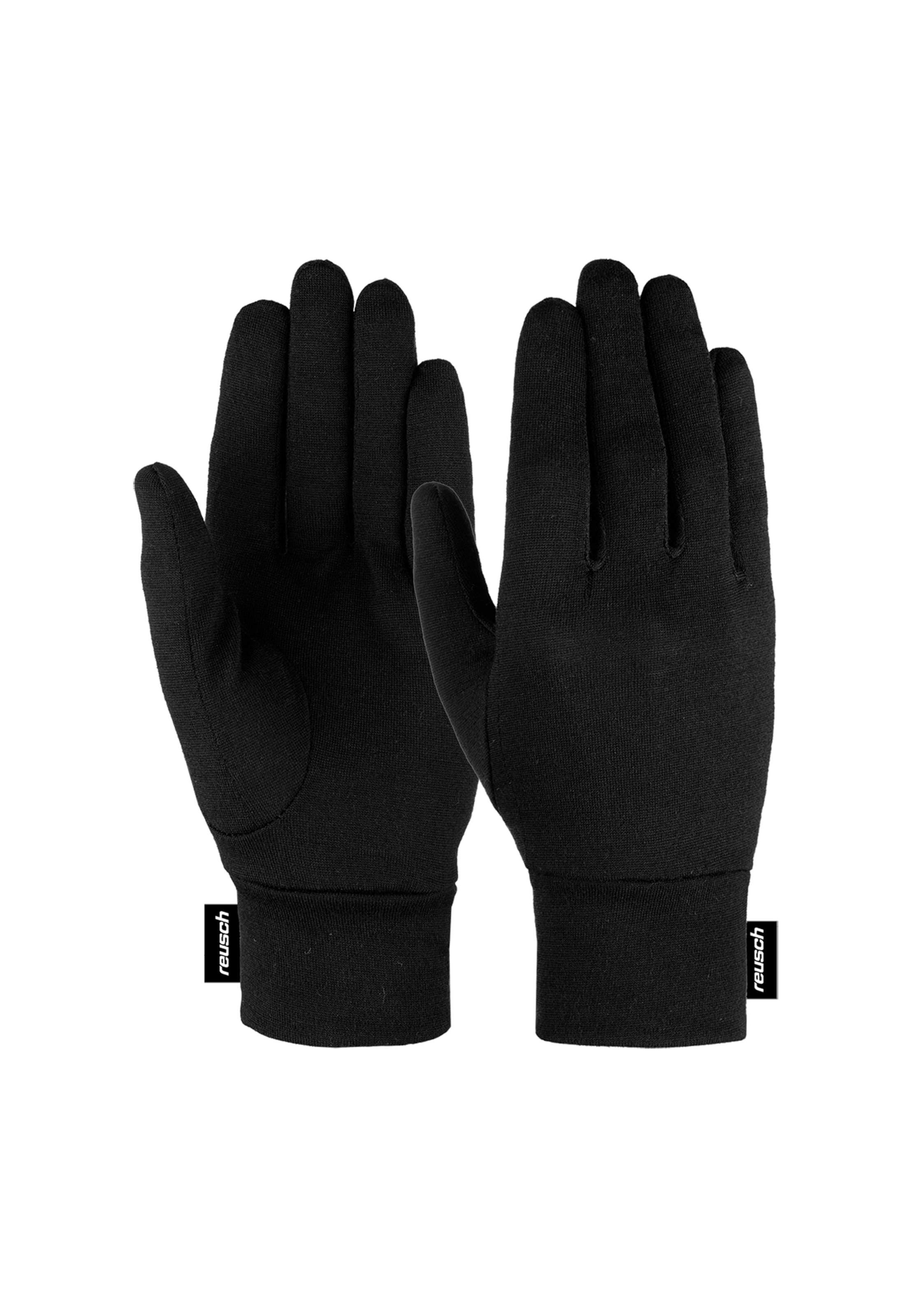 REUSCH Sports gloves 'Conductive' in Black: front