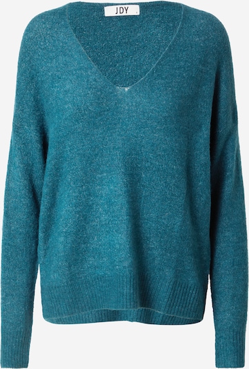 JDY Pull-over 'Elanora' en turquoise, Vue avec produit