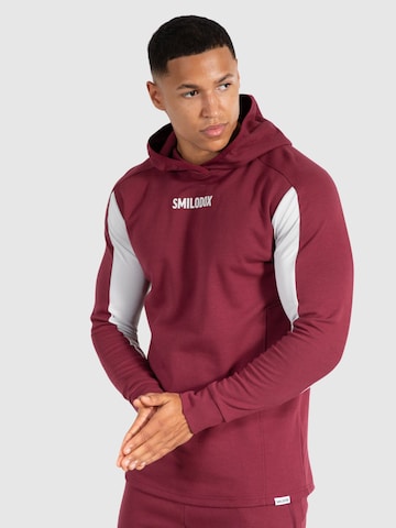 Smilodox Sweatshirt 'Maison' in Rot