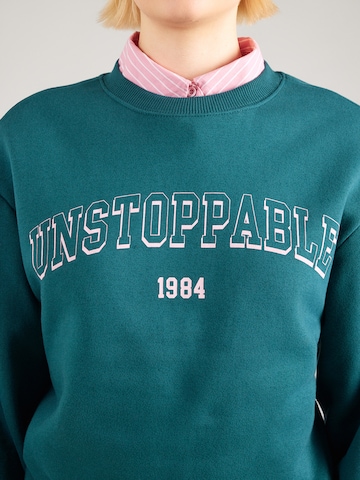 Bluză de molton de la Tally Weijl pe albastru