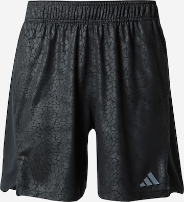 ADIDAS PERFORMANCE Regular Sportsbukser i svart: forside