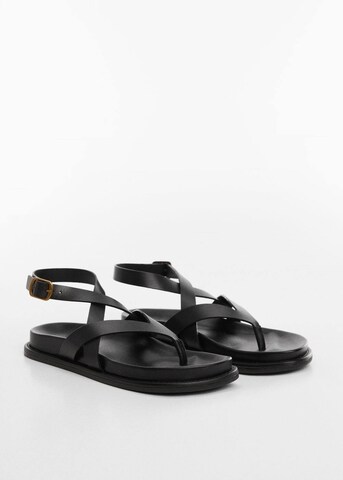 MANGO Sandals 'Utila' in Black