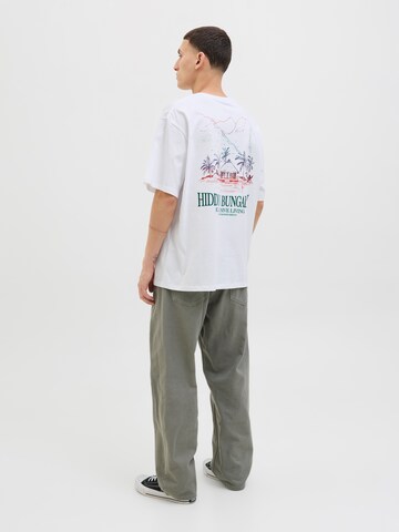 JACK & JONES Футболка 'JORWOWIE' в Белый