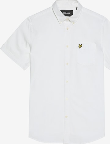 Chemise Lyle & Scott en blanc : devant