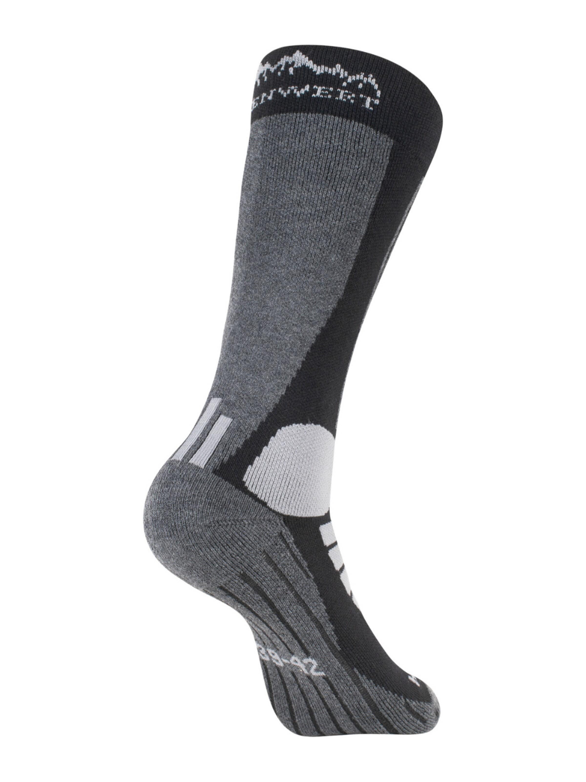 Alpenwert Athletic Socks in Black