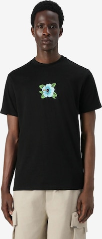 Santa CruzMajica 'Camiseta santa cruz negra screaming hibiscus front tee' - crna boja: prednji dio